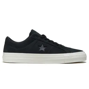 Converse CONS One Star Pro Nubuck Black/Egret easy to put on Fashion Driven