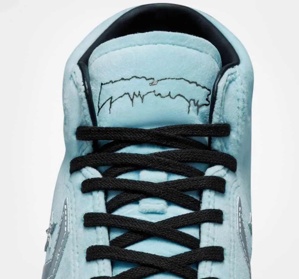 Quick lace Converse CONS X FA Louie Lopez Mid Cyan Tint/Black