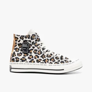 Converse x Brain Dead Chuck 70 Hi Egret / Black - Multi day trip On Feet