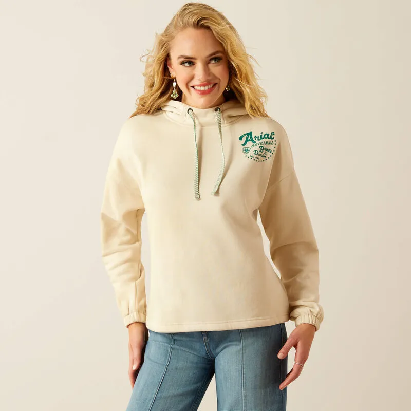 Ariat Women's Essential Logo Hoodie in Summer Sand (Available in Plus Sizes) product comparison