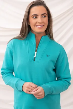 Coral Jersey - Soft Teal Chilly Day Wear Active Wear