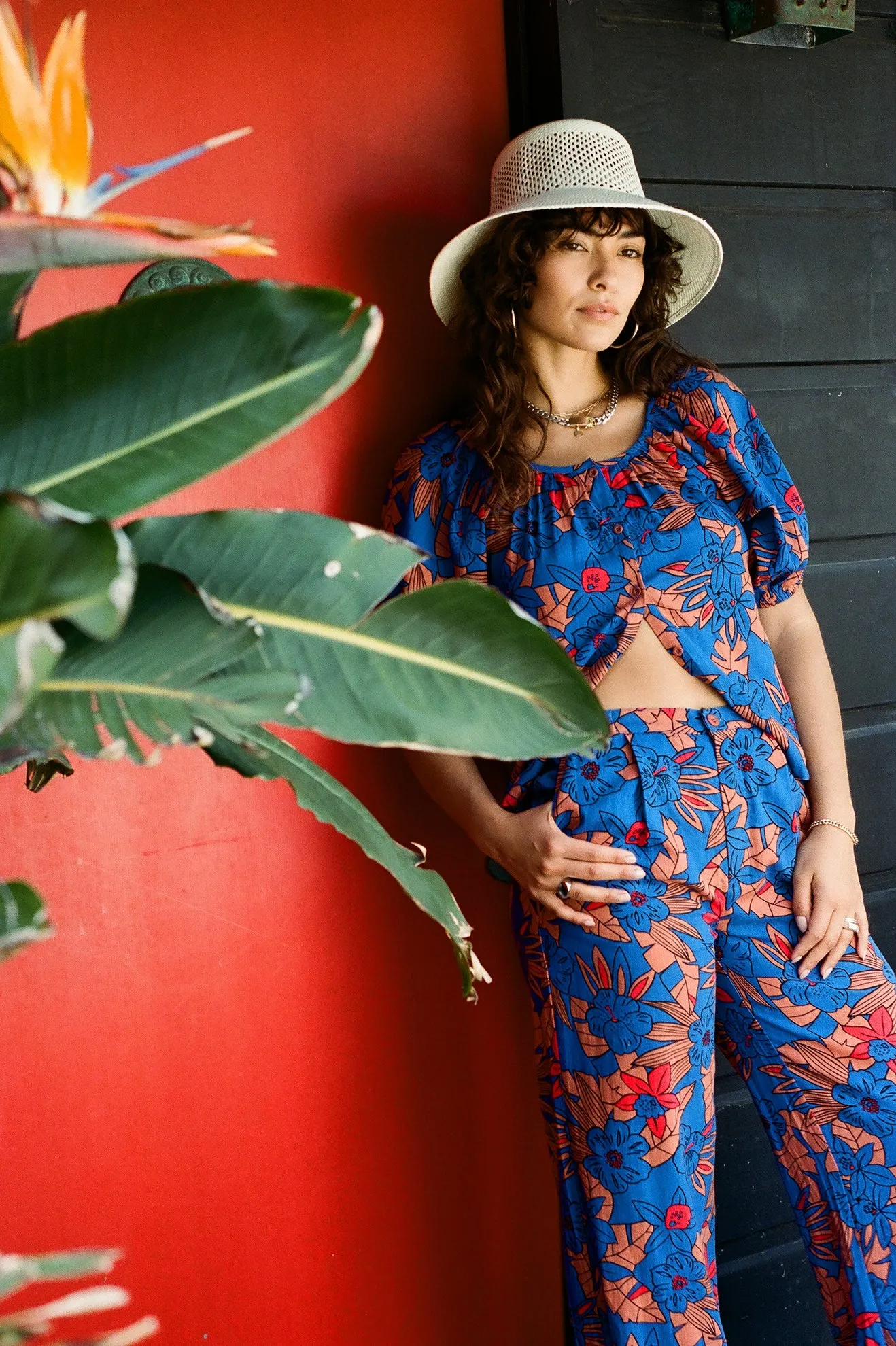 Mercado Linen Pant - Terracotta Comfy Essentials Wear