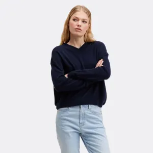 Slax Sweater (Navy) Water Repellent Treatment Stay Cozy