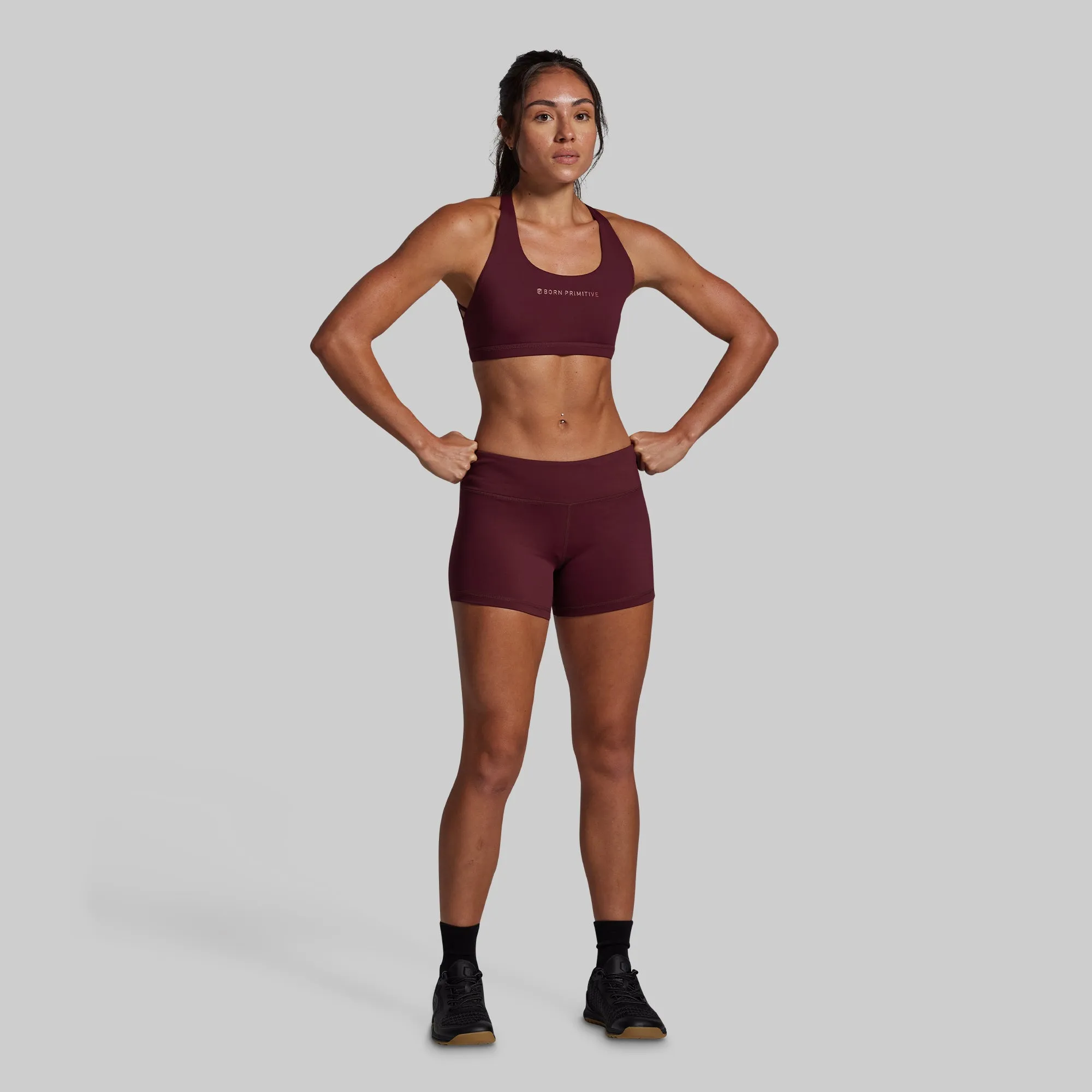 Branded Vitality Sports Bra (Fig) Medium