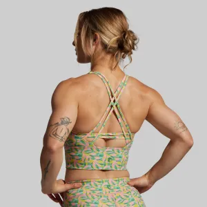 Soft Structure Crossfire Sports Bra (Jubilee)