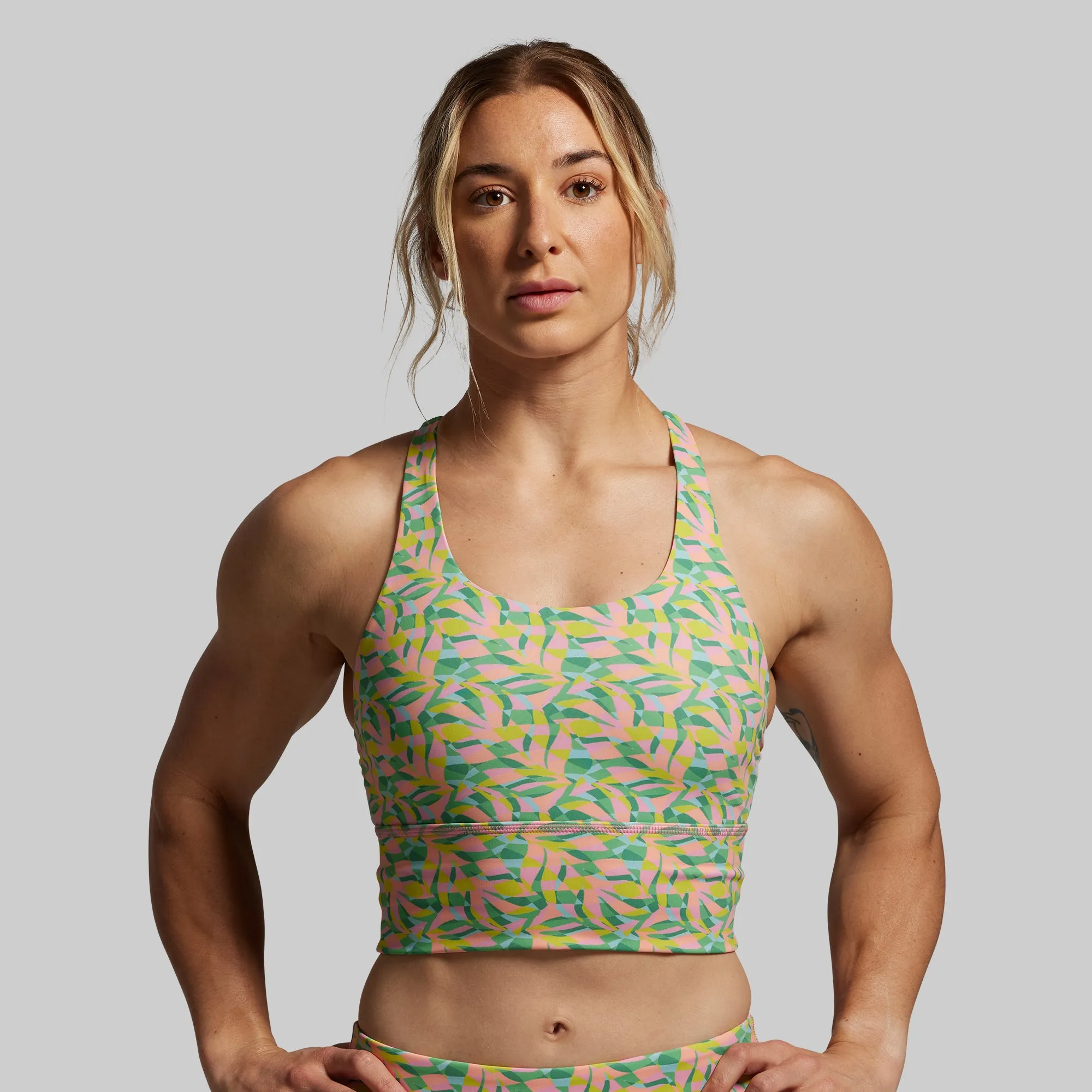Crossfire Sports Bra (Jubilee) Compression Zone Technology Wire-Free Comfort