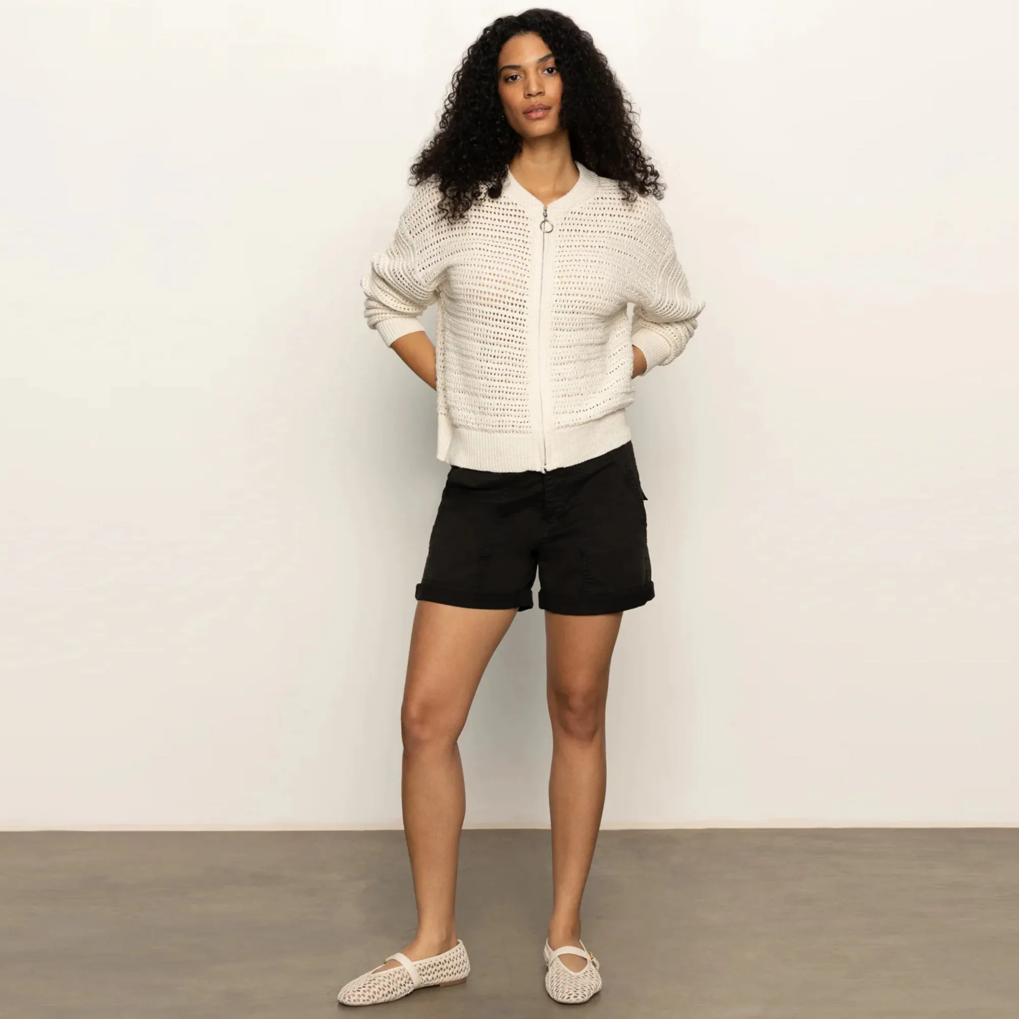 Cruiser Short (Black) Red Flash