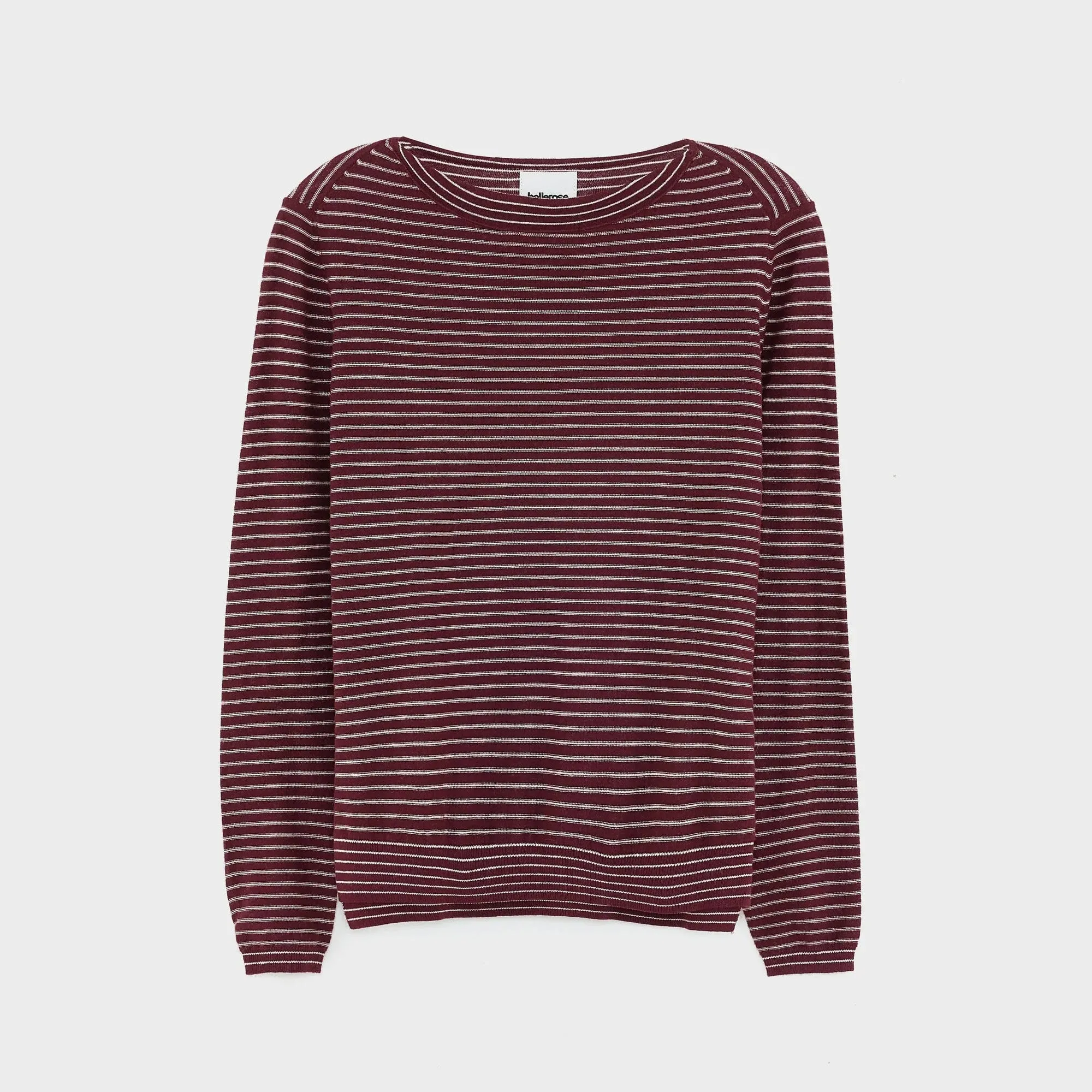 Weekend Bold Gop Boatneck Sweater (Stripe A)