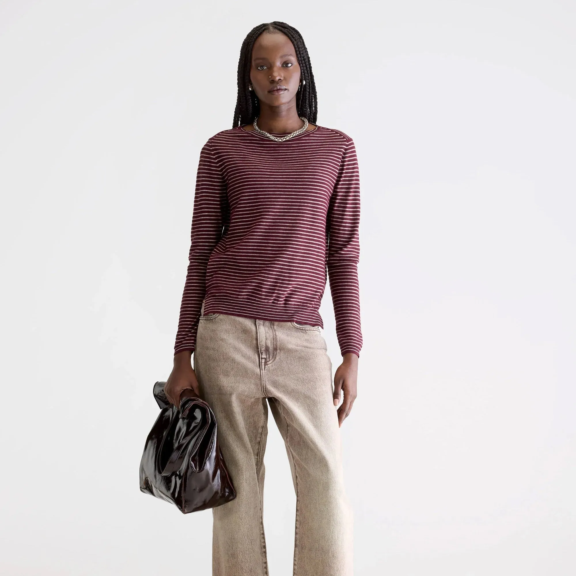 Gop Boatneck Sweater (Stripe A) product home friendly comfort