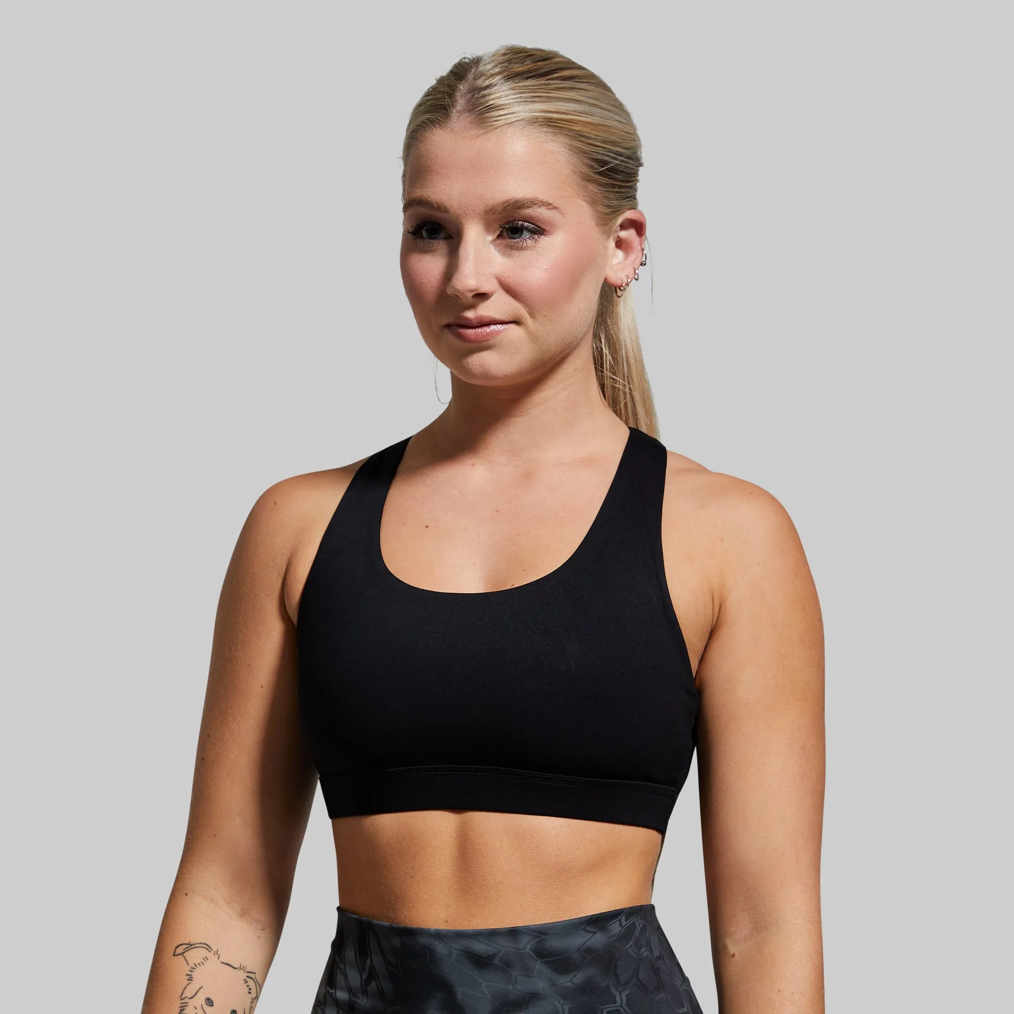 individual sports Elegant Your Essential Sports Bra (Black)
