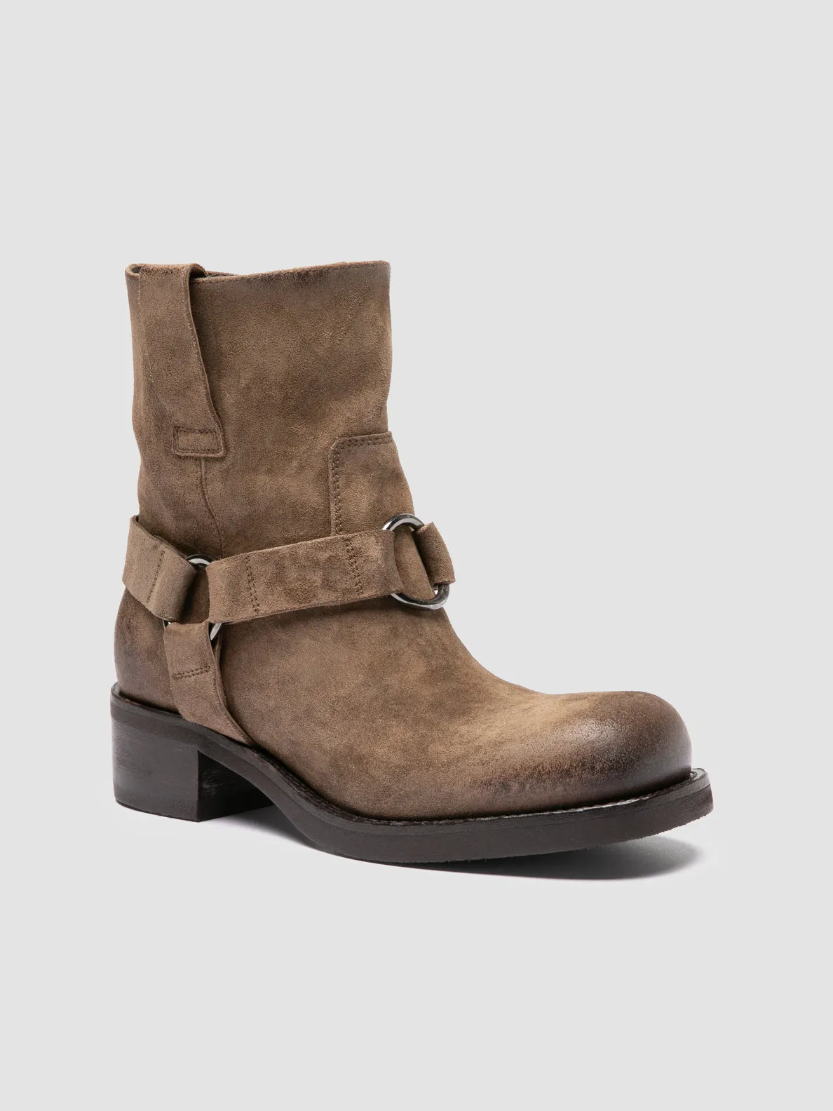 Insulated Outdoor Trek Quick Drying City Walking DANA 003 - Taupe Suede Pull-On Boots