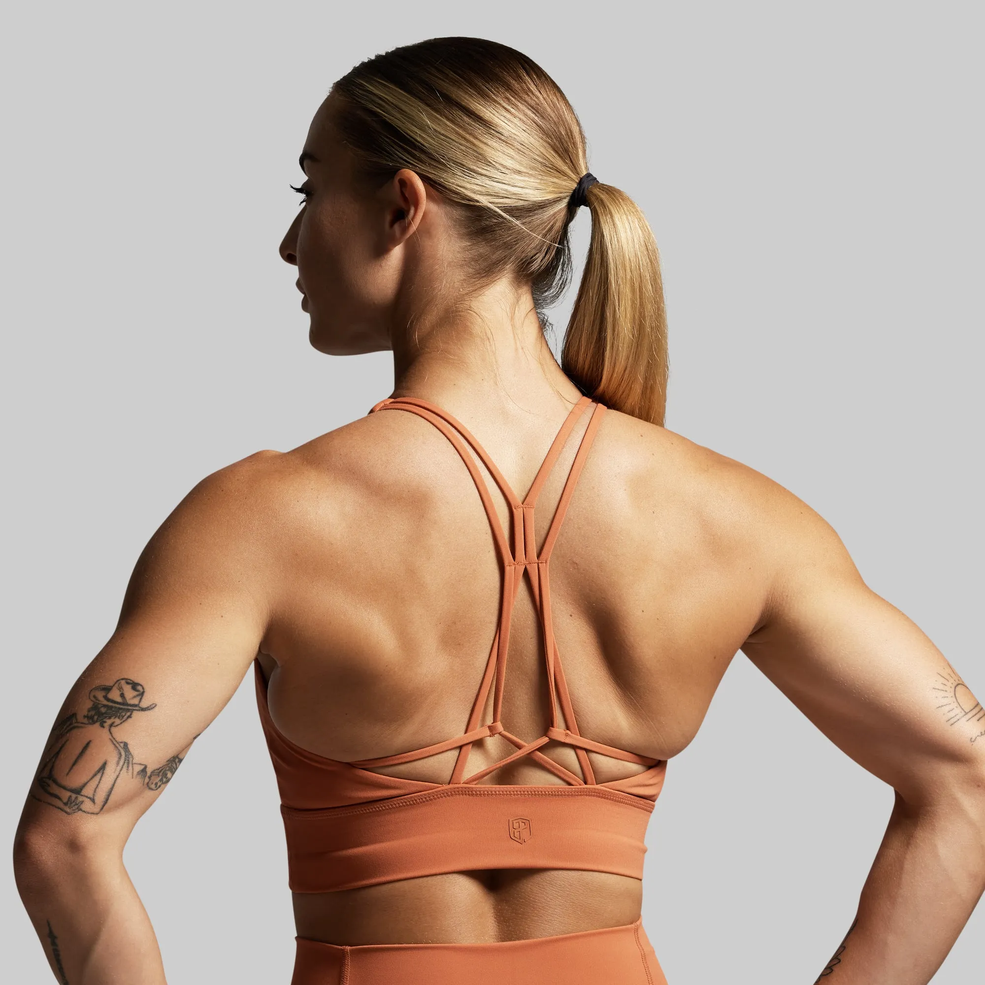 Non slip grip Untamed Sports Bra (Monarch)