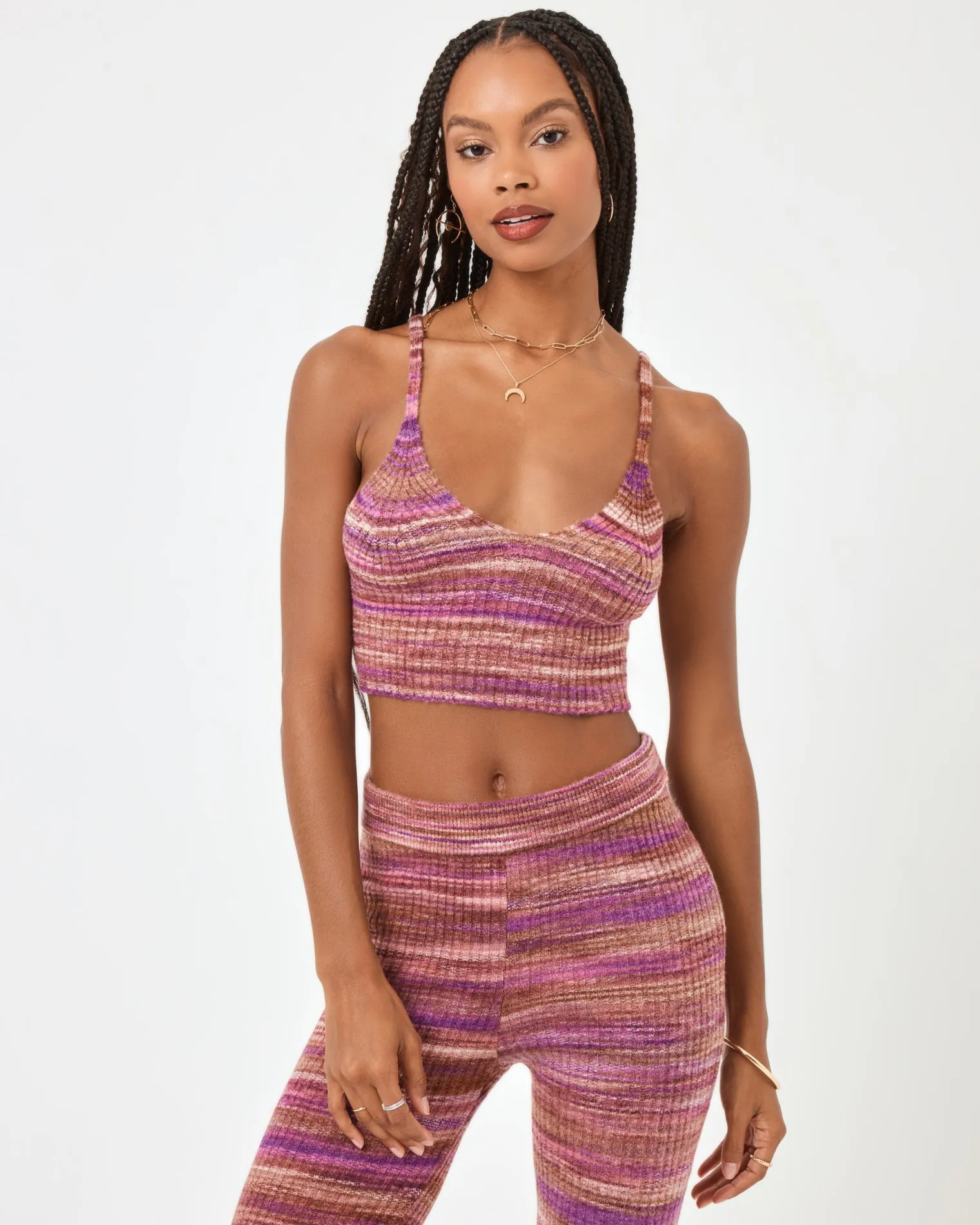 Demi Top - Sundown Space Dye wide - track