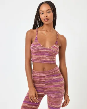 Demi Top - Sundown Space Dye Raglan sleeves