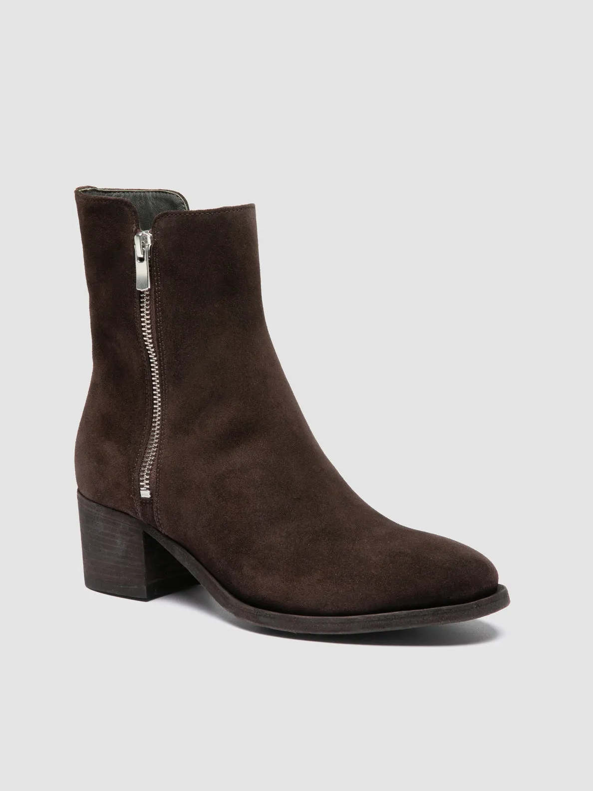 Holiday Feel Tough Fit DENNER 103 - Brown Suede Booties