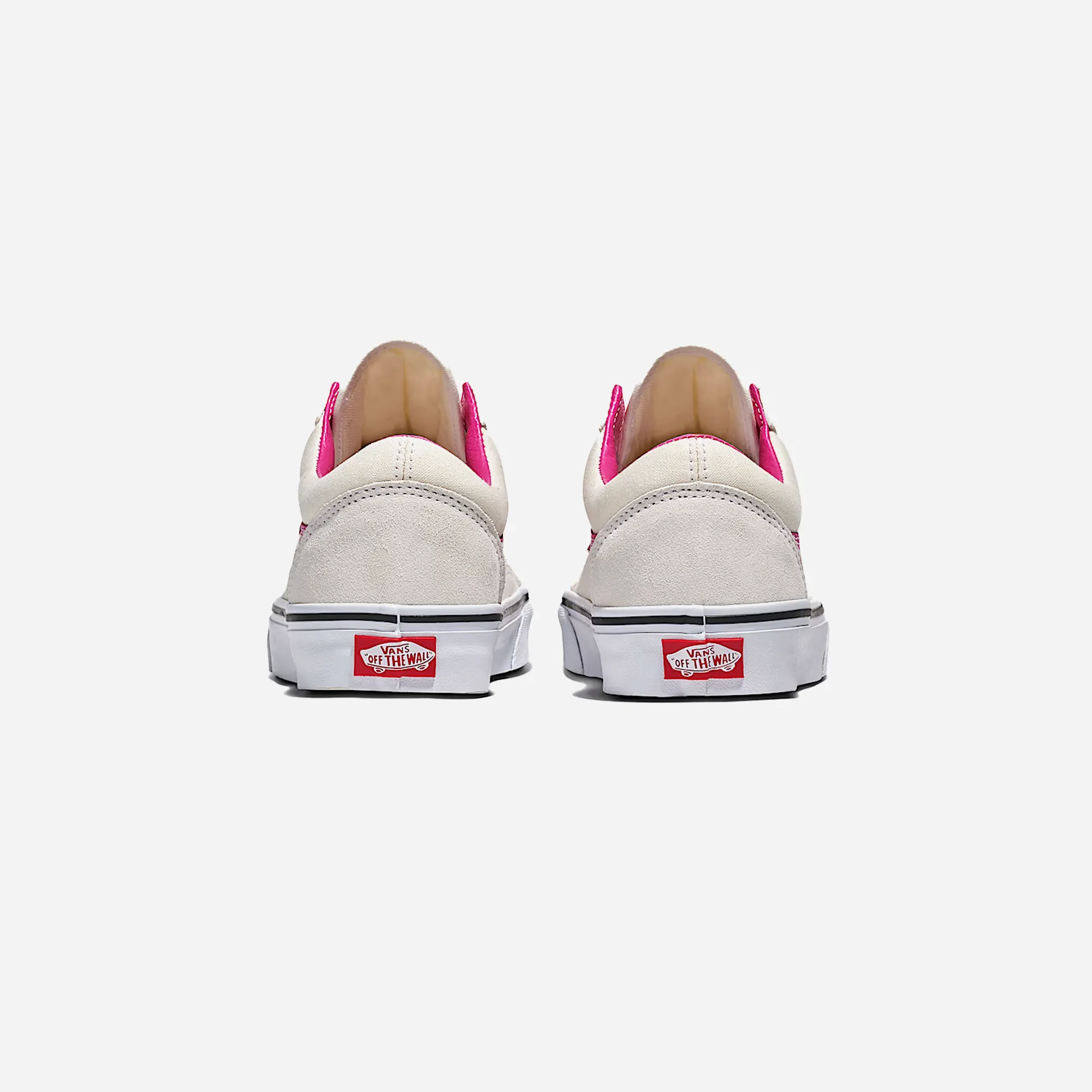 Bounce Hike light texture Vans Old Skool Shoe Cream Beige / Pink