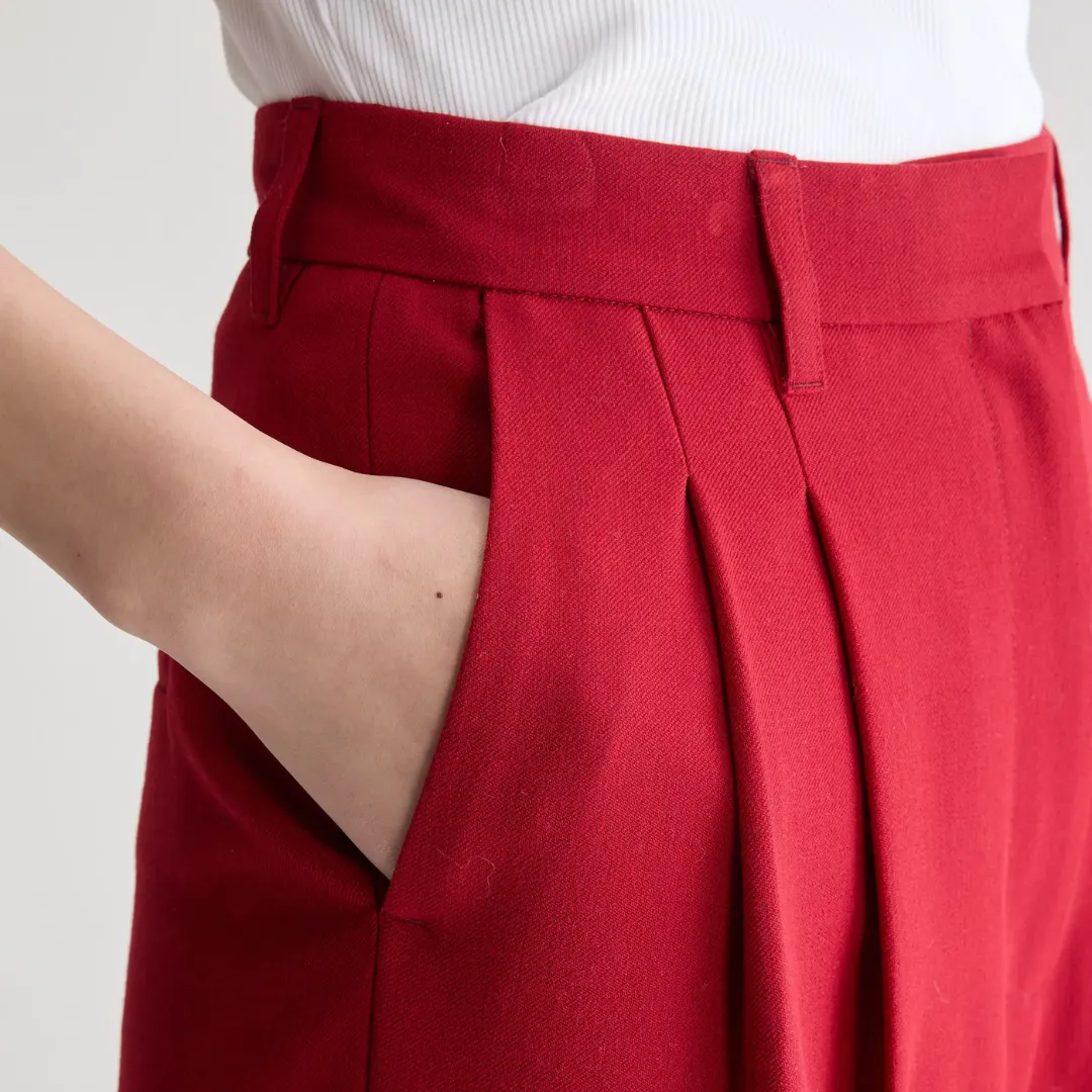 Four Way Stretch Dominic Tailored Trousers (Palissandre)