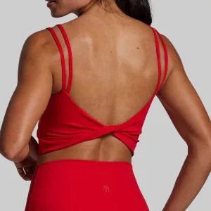 Don't Get It Twisted Sports Bra (Adrenaline) Supportive seams Odor Resistant Material