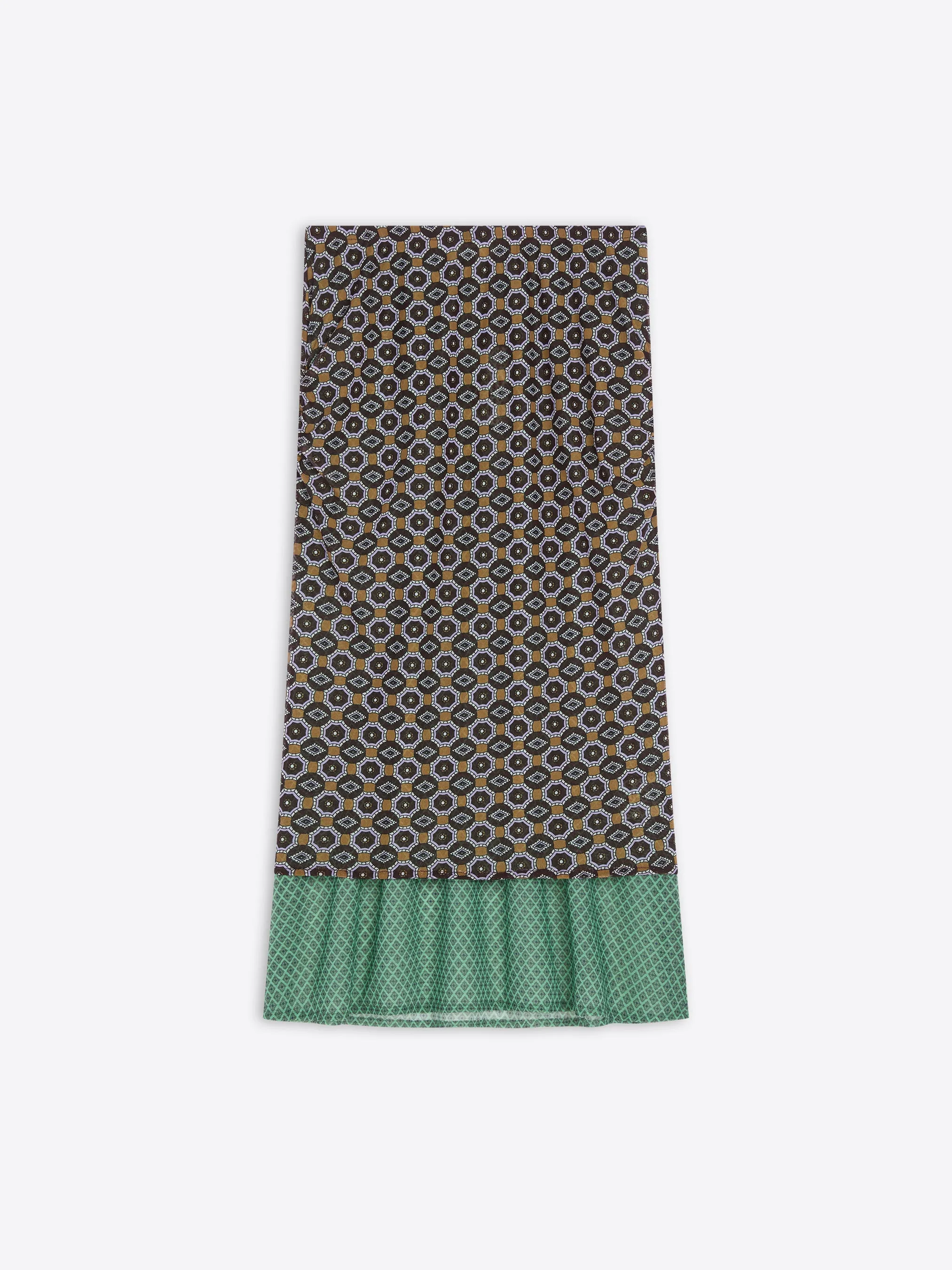 City Style Laidback Feel Double layered skirt