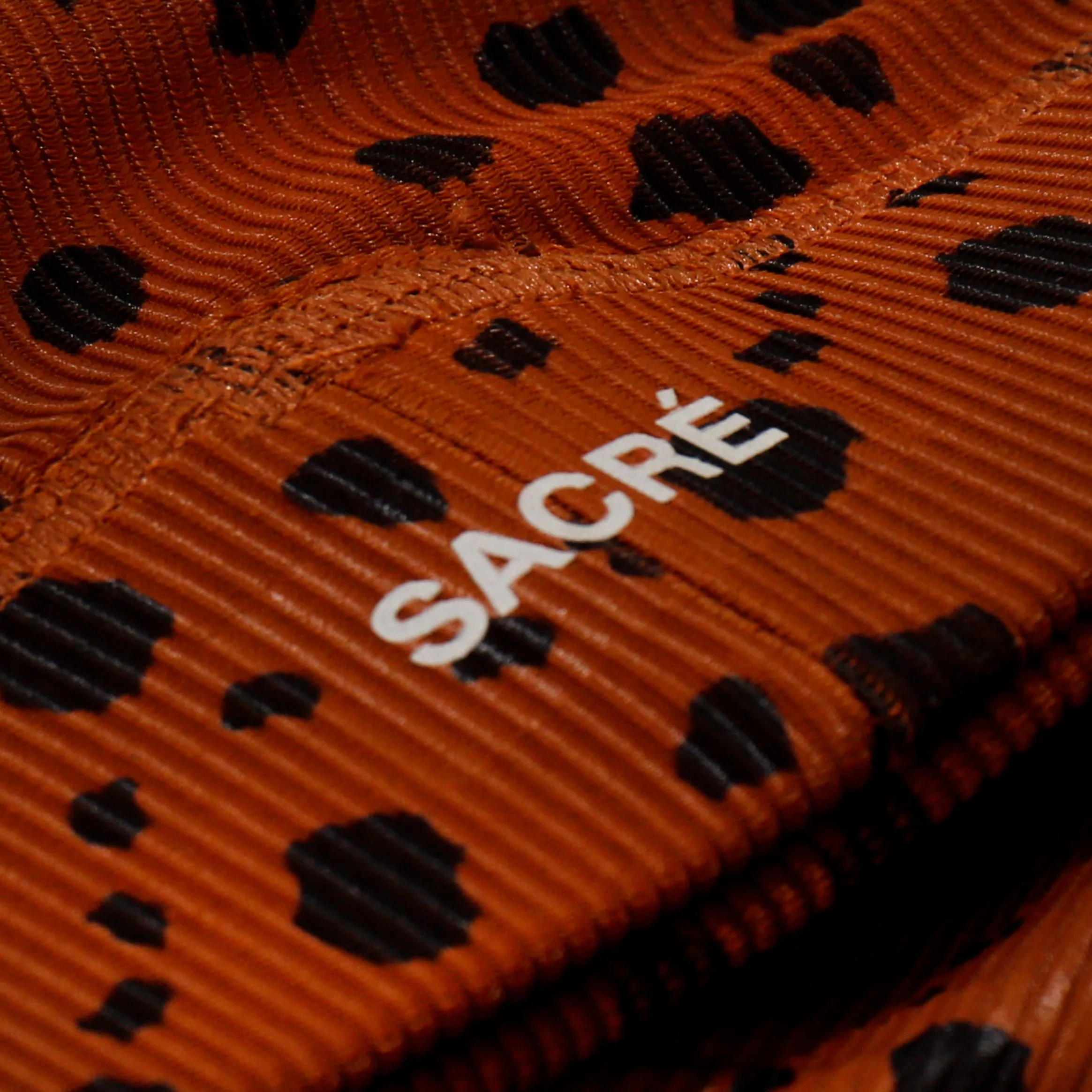 Riley Sports Bra Womens Top (Brown) ShapeRetentionCloth Training Fit