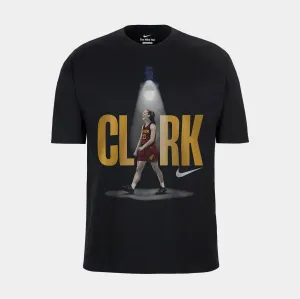 Caitlin Clark So Win Womens Short Sleeve Shirt (Black) Frost Glow