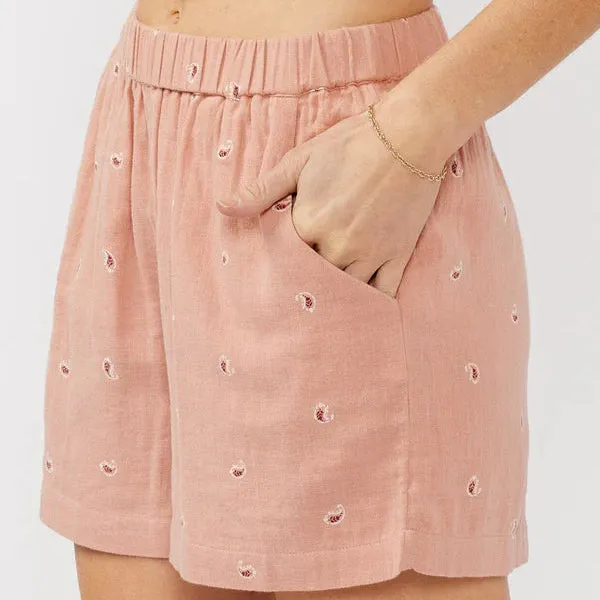Breathable fabric Early Light Cotton Short (Dusty Rose)