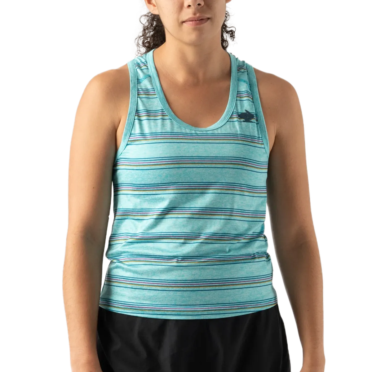 Women's EZ Tank Cropped Heat Sealed Edges