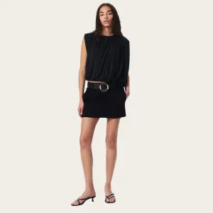 EcoFriendlyProduction Fashionable Vest Irina Ponte Skort (Black)