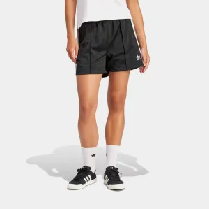 Firebird Track Womens Shorts (Black/White) Durable Material Mood Casual