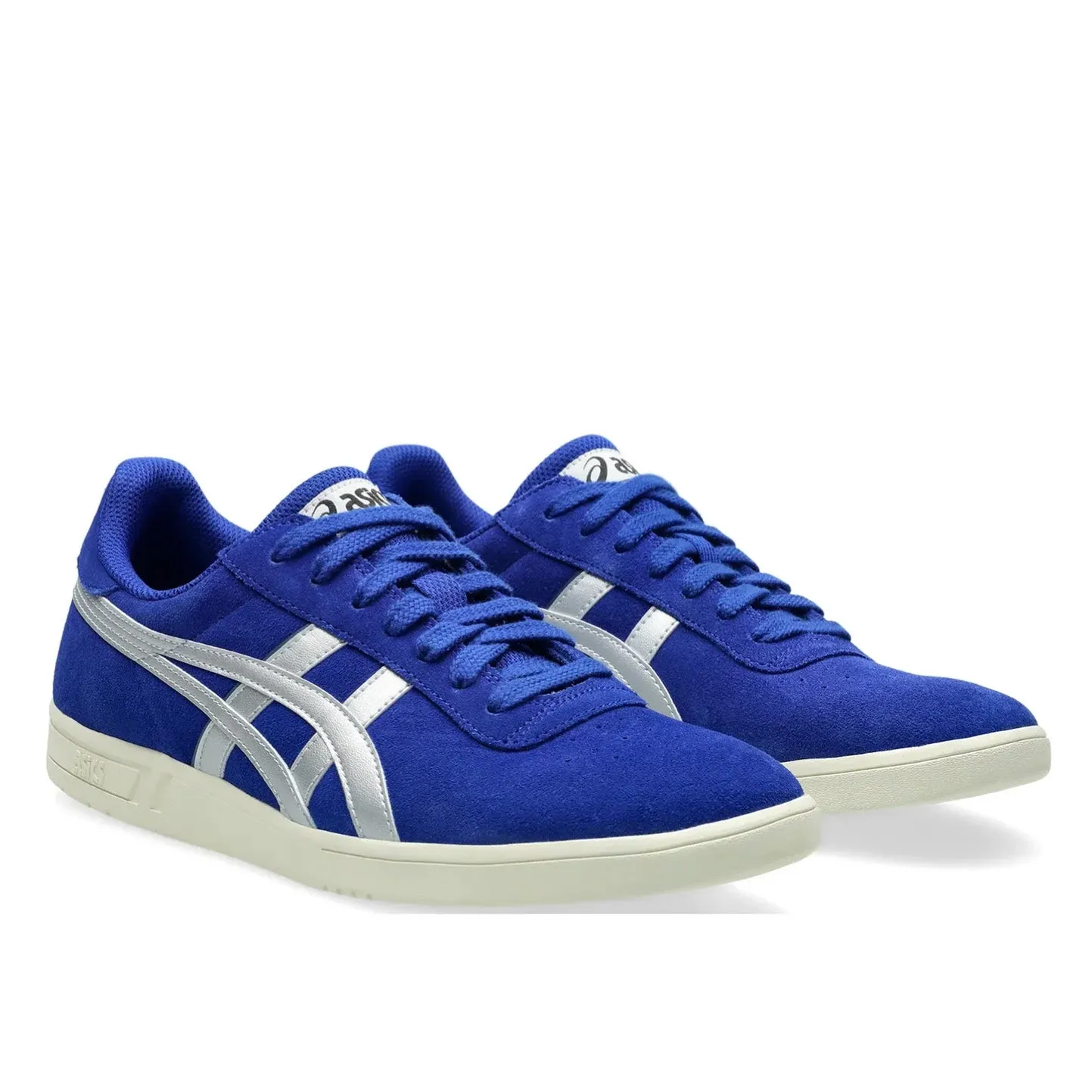 Luxury Step Canvas Material Asics Gel-Vickka Pro Prussian Blue/Pure Silver