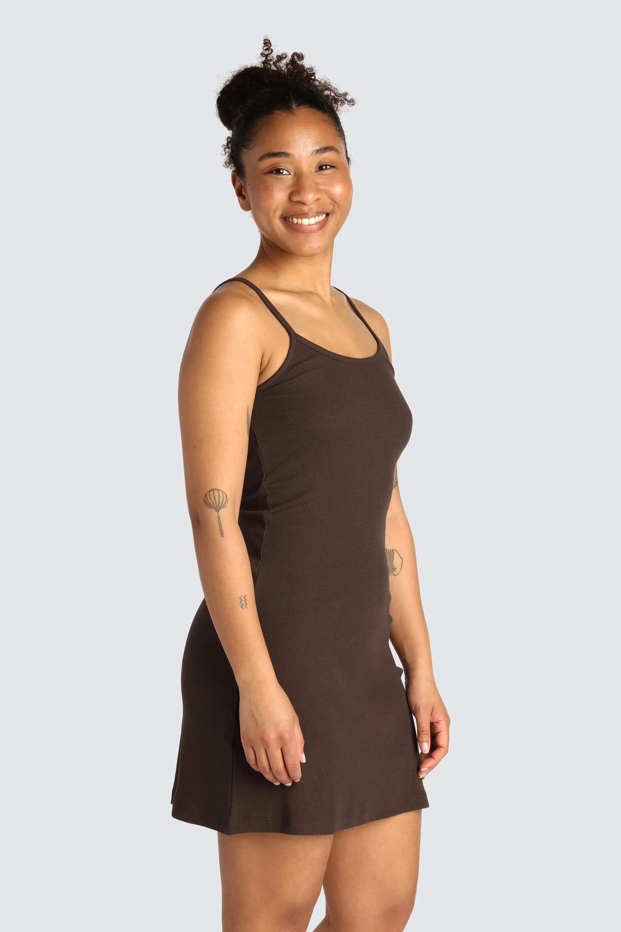 Versatile Layering BABY1 STRAP DRESS