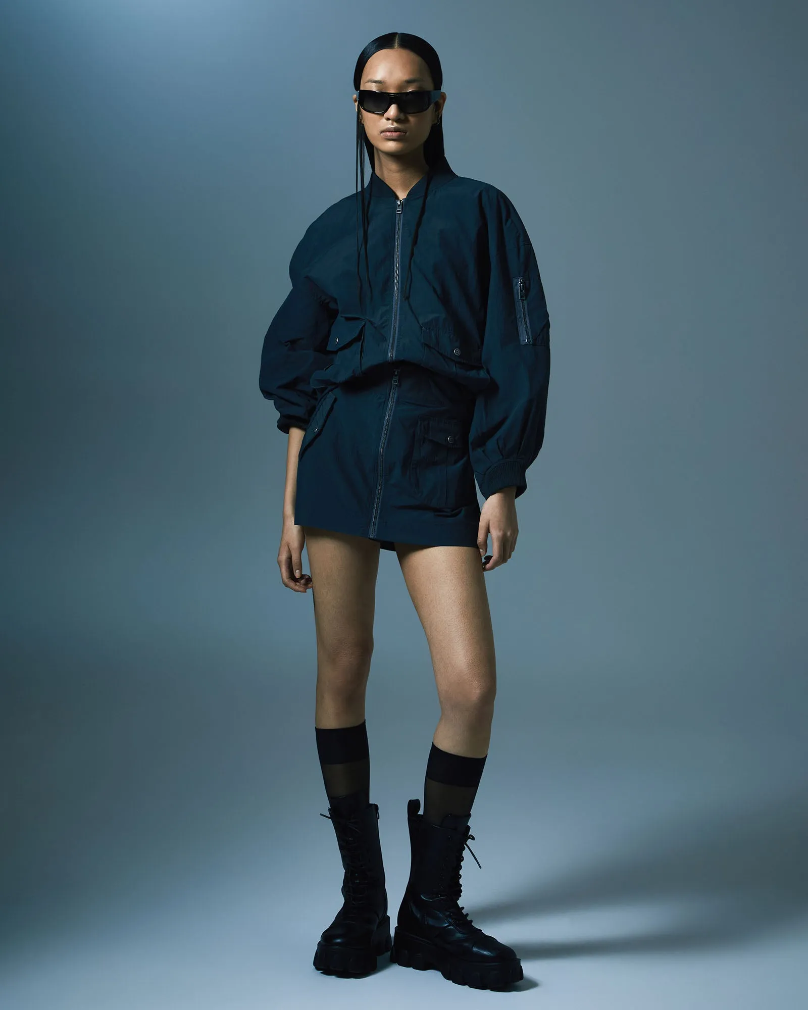 ELEMENTAL SKIRT CHARCOAL music concert