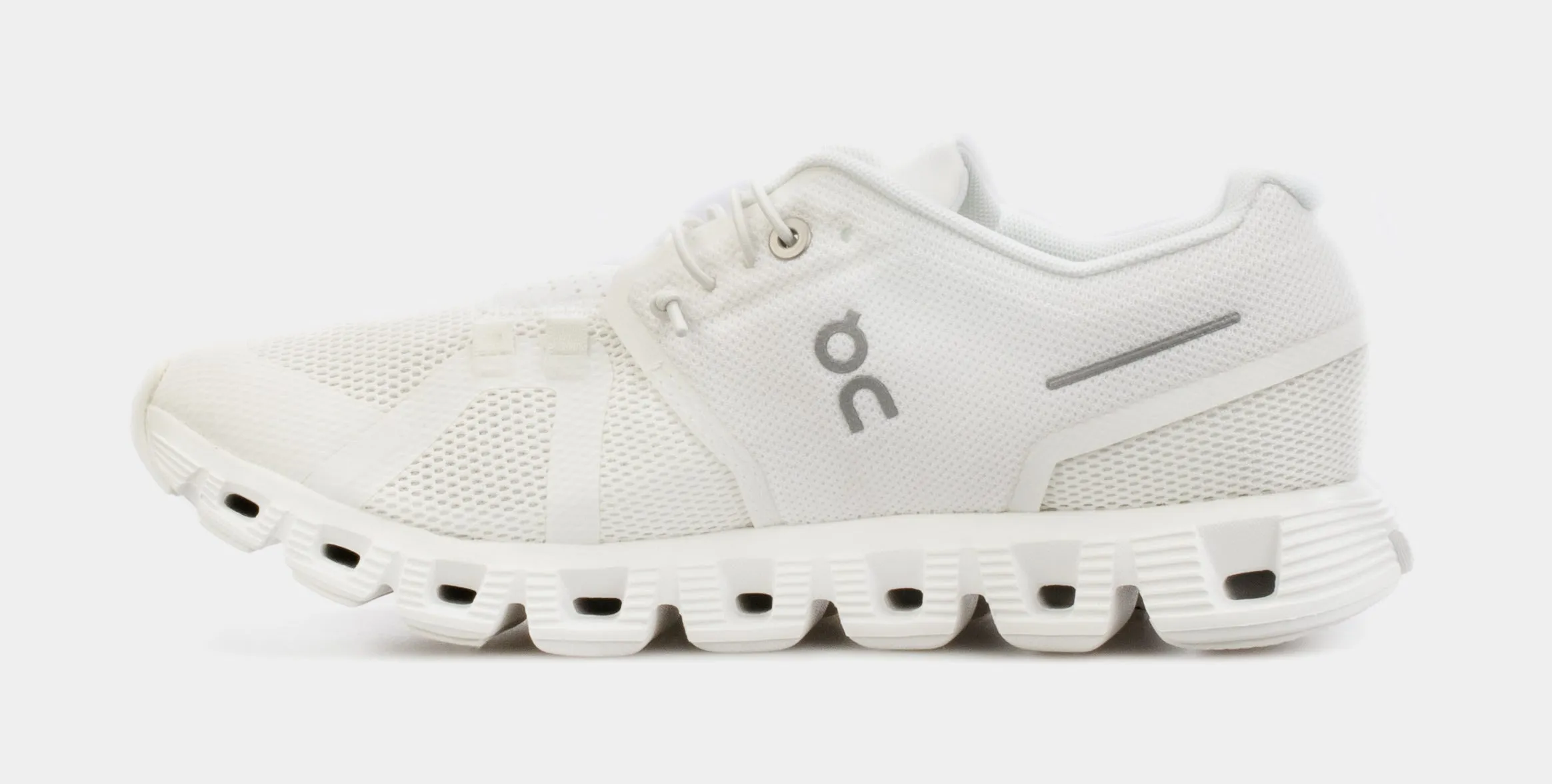 Cloud 5 Womens Running Shoes (White) Adaptive Heel Lock multi - purpose shoes