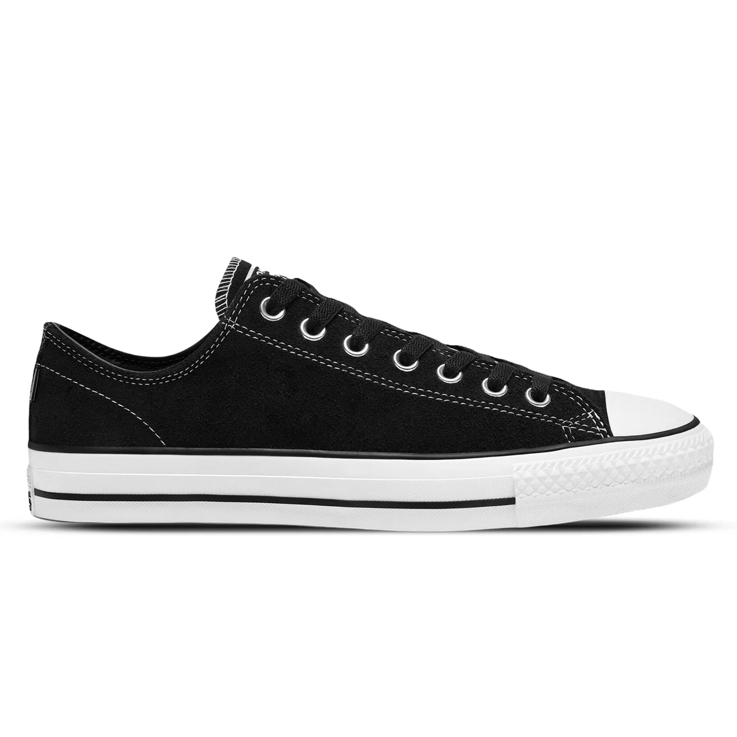 Skate Lifestyle Slip   On Converse Cons CTAS Pro OX Black/Black/White