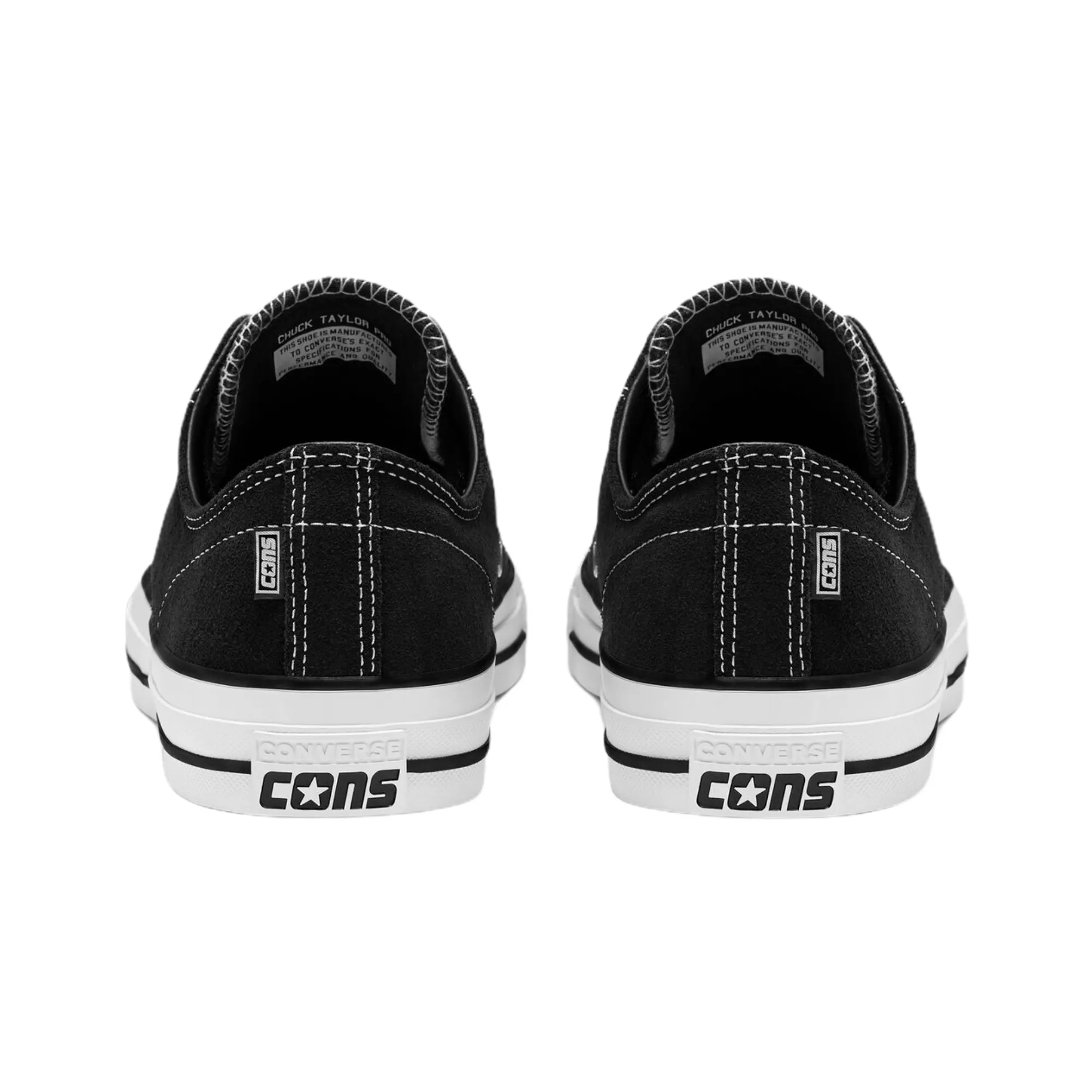 Converse Cons CTAS Pro OX Black/Black/White Speed Performance Premium Step