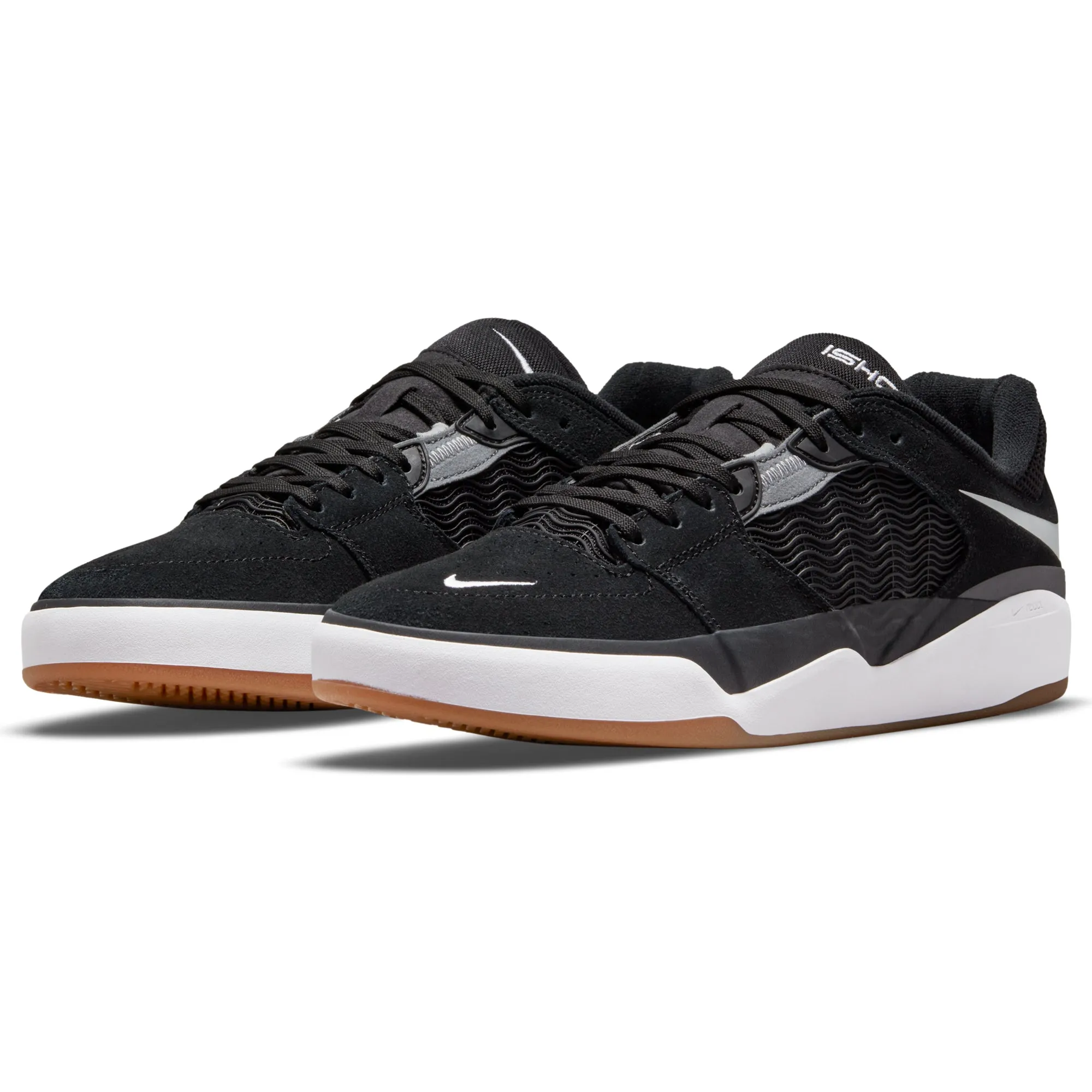 Nike SB Ishod Black/Dark Grey/Black/White Dynamic Performance Thick sole