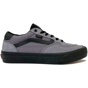 Rugged Ride Durable Mesh Vans Rowan Nubuck Light Purple/Black