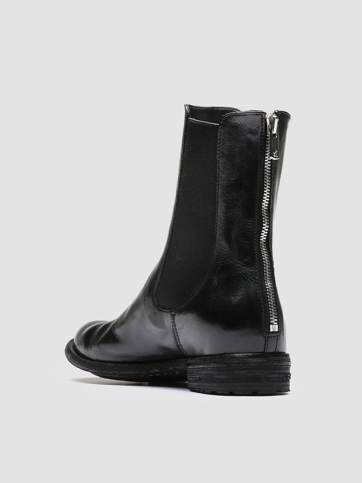 LEXIKON 073 - Black Leather Chelsea Boots Indie Core London Edge