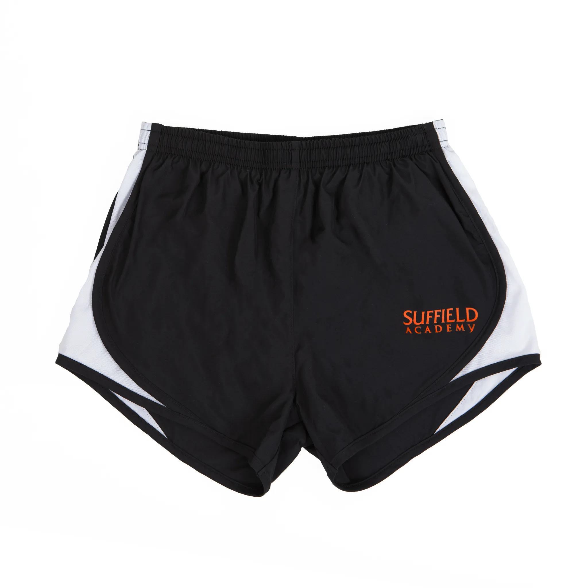 ES Sports Ladies Black & White Shorts High Rise Design