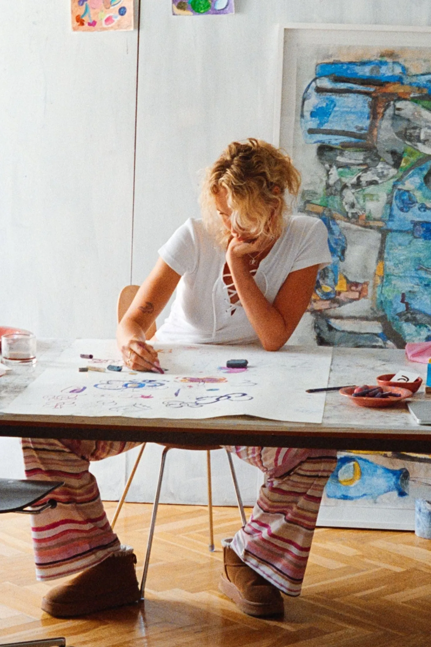 Comfy Essentials MINI1 TIE CROPPED SS