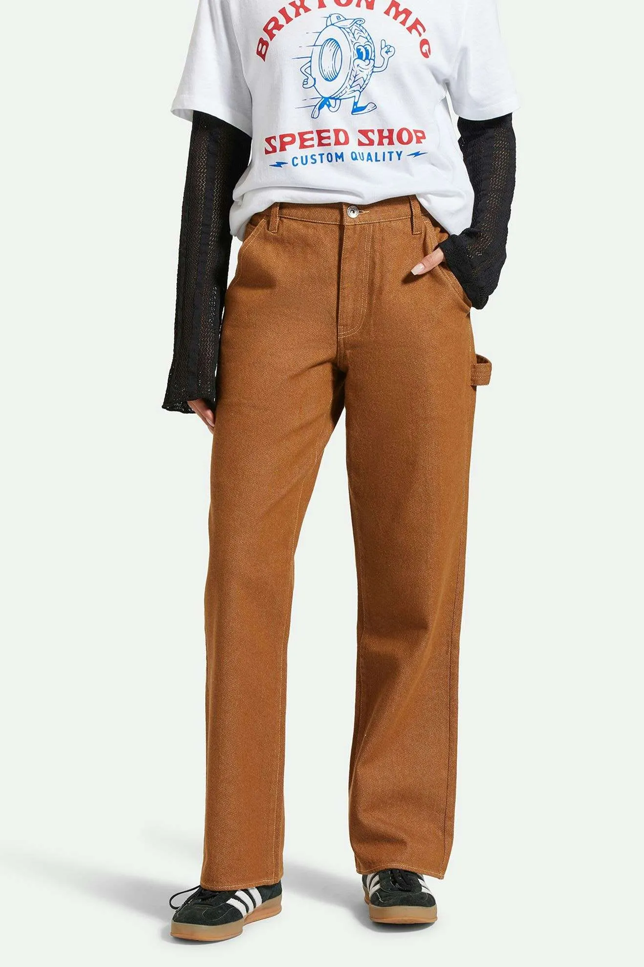 Loose cut Flattering Cut Essex Painter Pant - Washed Copper