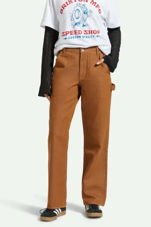 Loose cut Flattering Cut Essex Painter Pant - Washed Copper
