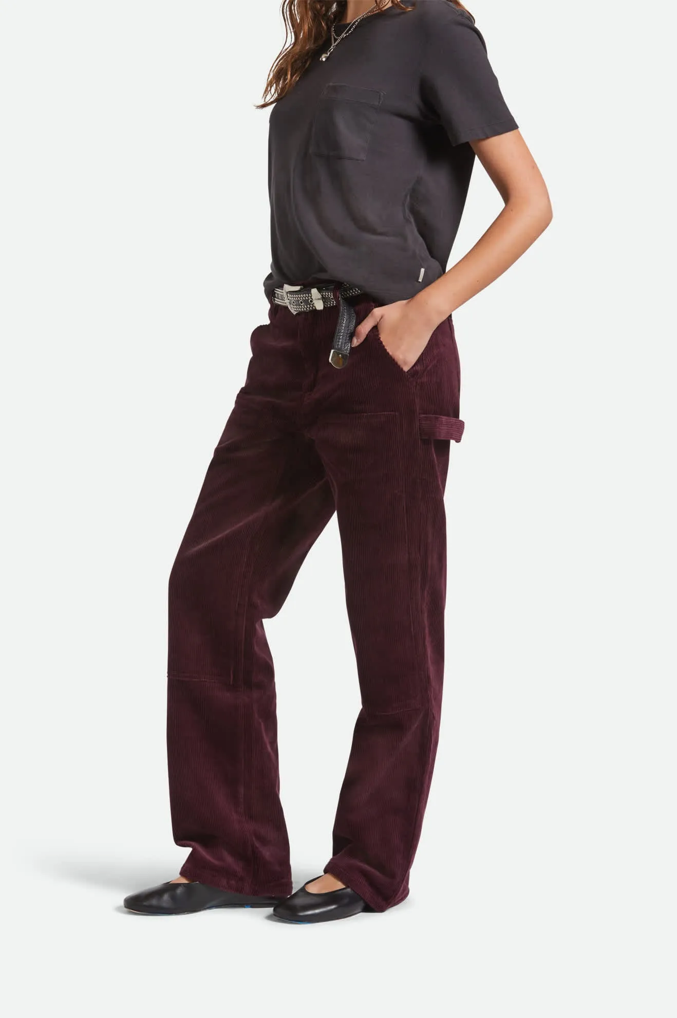 Essex Patched Painter Pant - Port Flexible Activewear