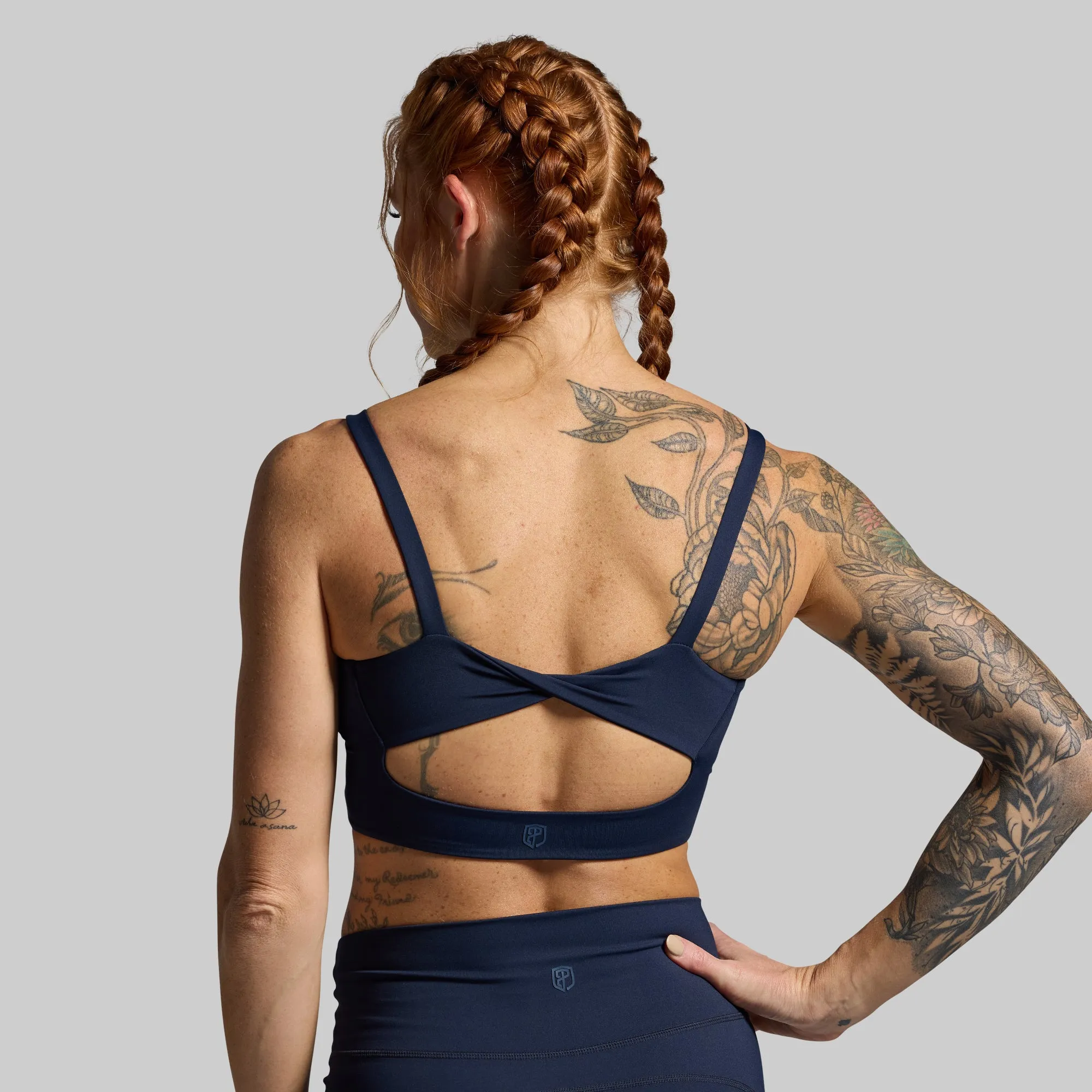 Your Go To Sports Bra (BP Navy) Regular fit seams Seamless Structure