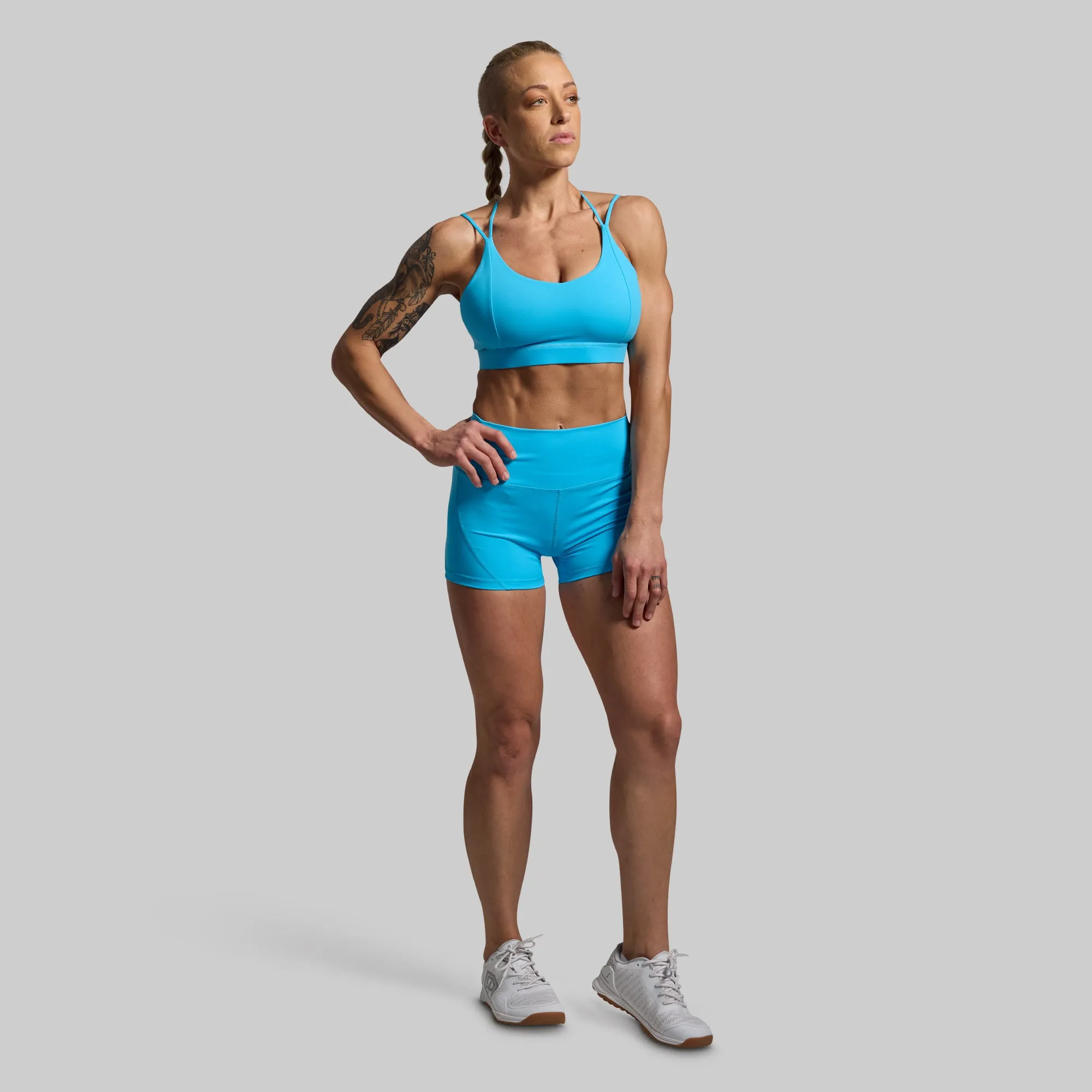 Exhale Sports Bra (Aquarius) Soft Spandex