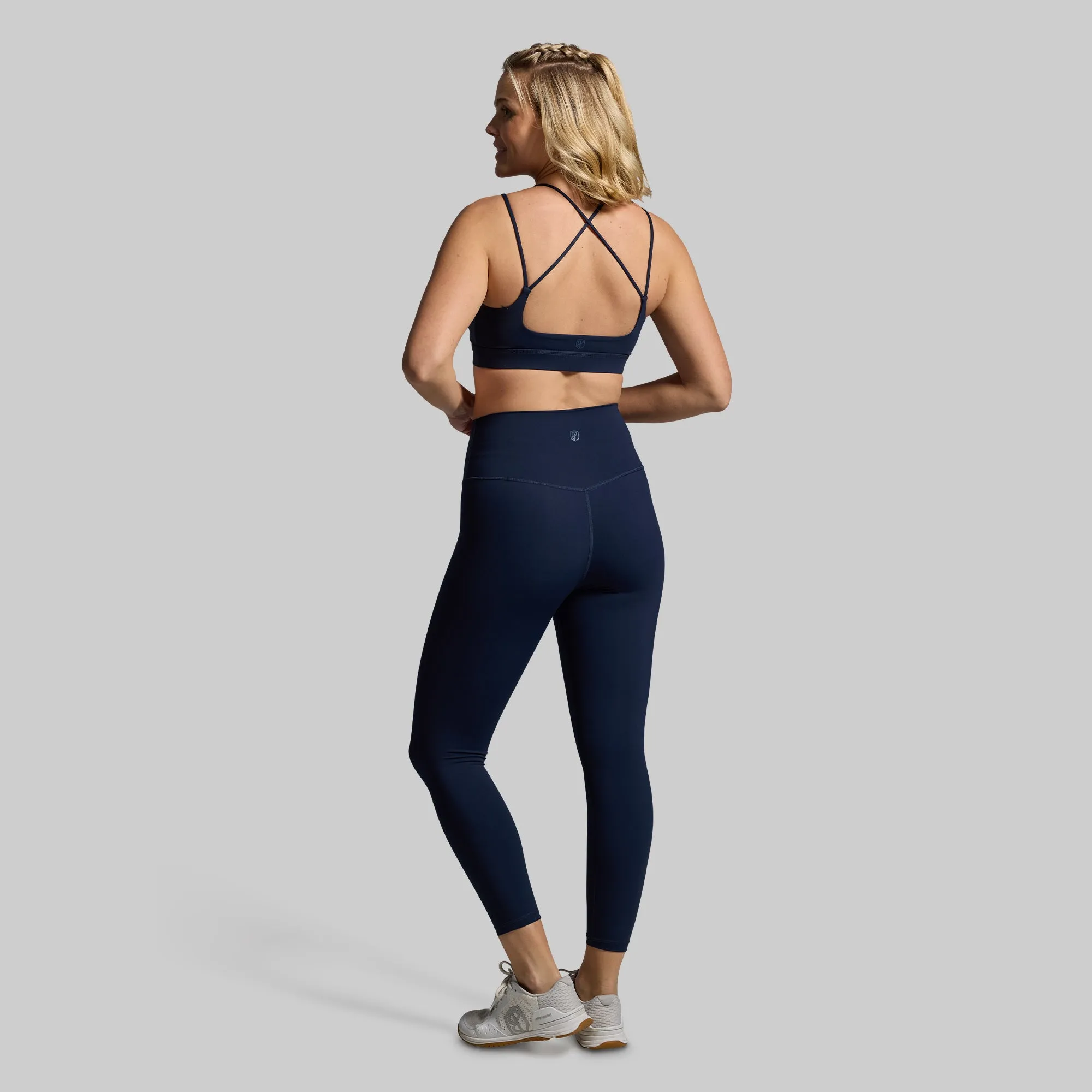 Exhale Sports Bra (BP Navy) Red Shape Retention