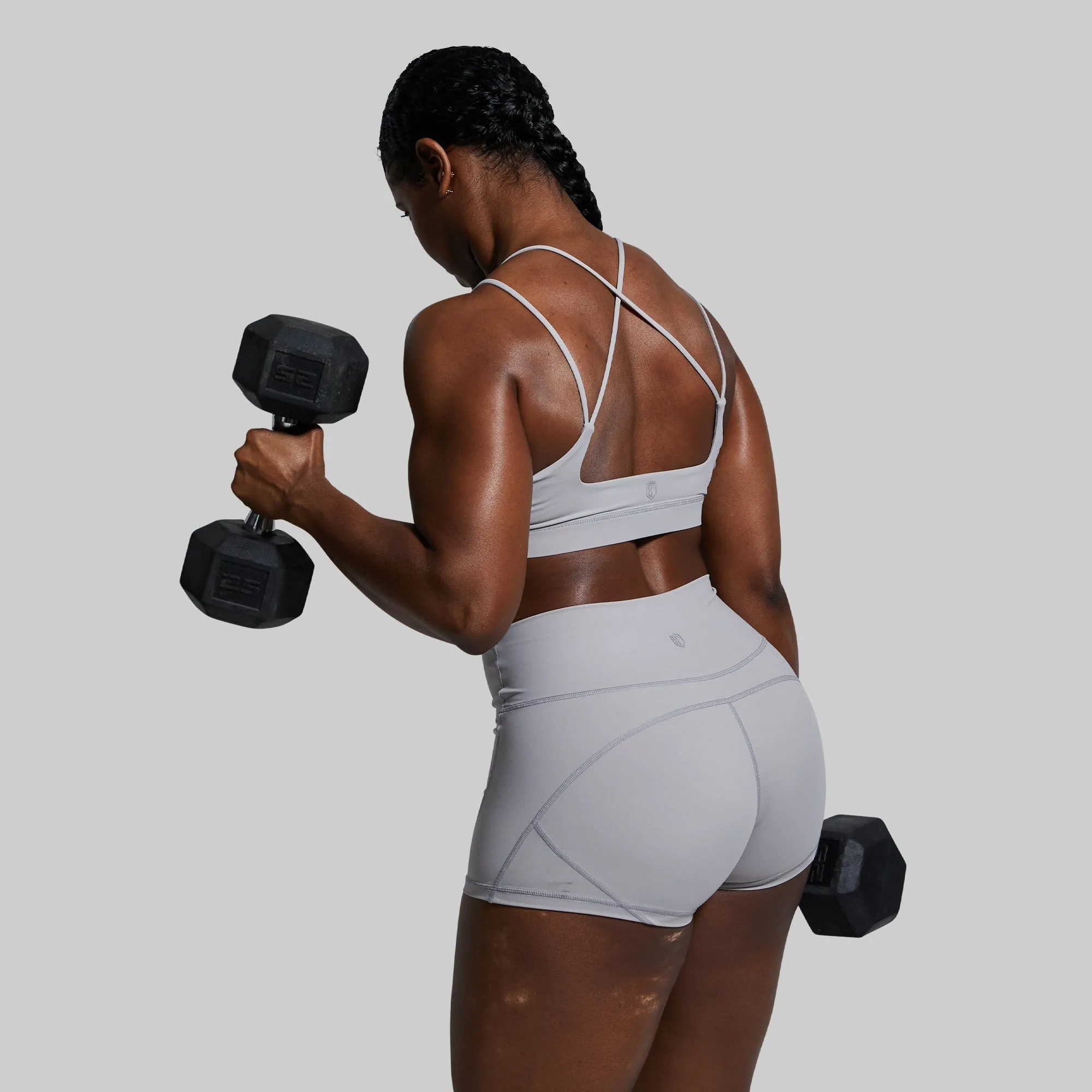 Exhale Sports Bra (Stone) Anti Chafe Lining