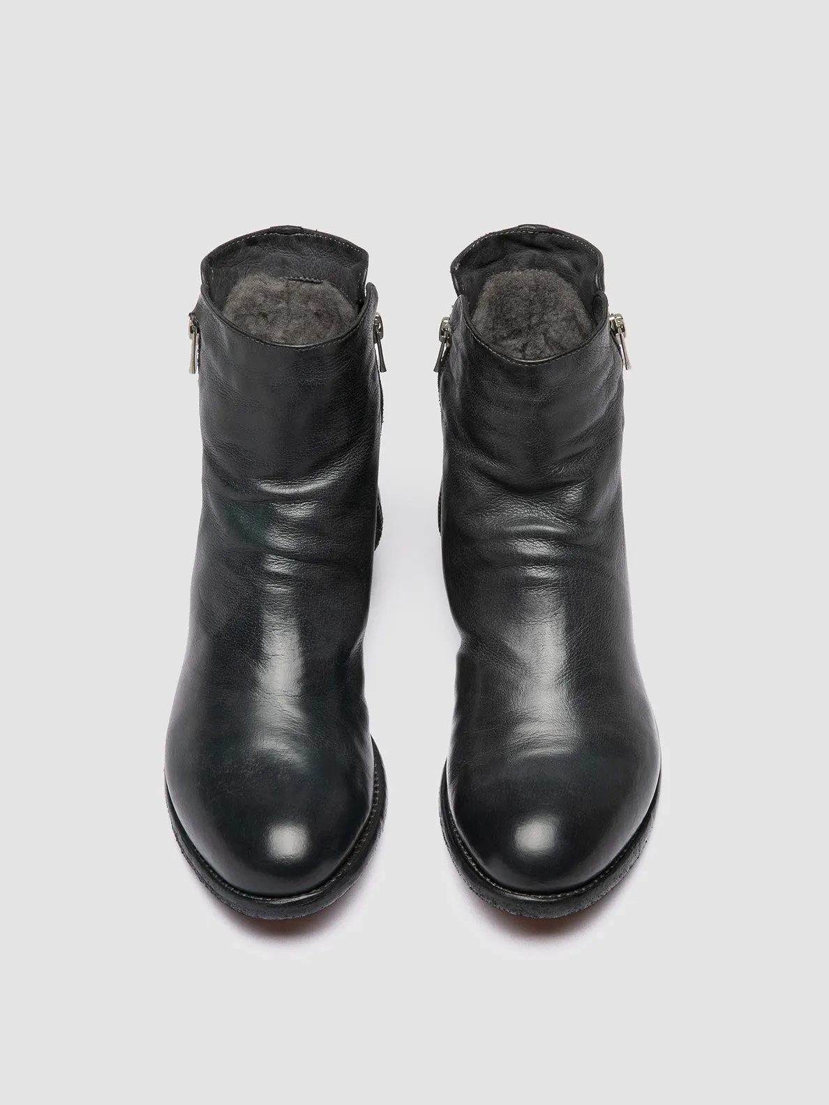 Soft Material Durable Shell Urban Traveler LEXIKON 097 - Grey Leather Booties