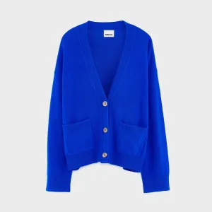 EcoFriendly Material Blend Gakkin Boxy Cardigan