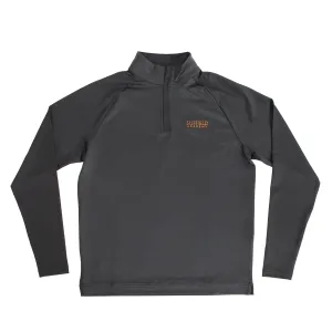 FJ Black Quarter Zip Soft Comfort Semi Formal